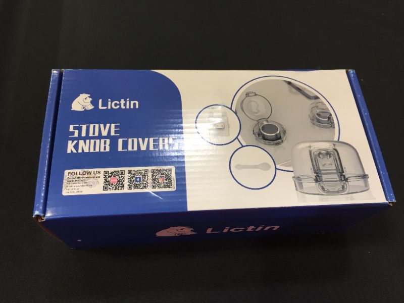 Photo 2 of Lictin Children's Kitchen Safety Protection Set, 8PCS, Stove Cover, Safety Lock, Strap Locks
