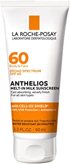 Photo 1 of La Roche-Posay Anthelios Melt-In Milk Body & Face Sunscreen SPF 60, Oil Free Sunscreen for Sensitive Skin, Sport Sunscreen Lotion, Oxybenzone Free Sun Protection and Sun Skin Care
3 Fl Oz (Pack of 1) EXP MAY 2024