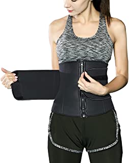 Photo 1 of Waist Trainer for Women Workout, PHYSIZZ Neoprene Sauna Sweat Band Waist Trimmers Cincher Corset XL