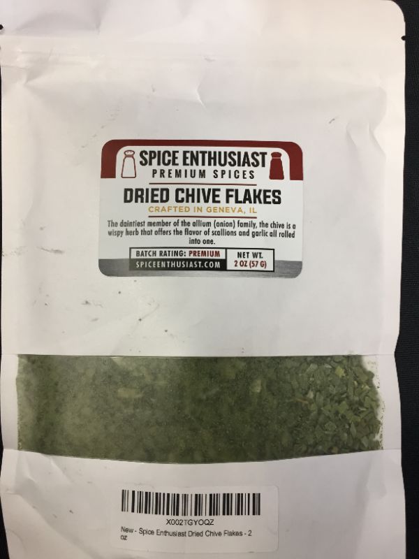 Photo 2 of 
Spice Enthusiast Dried Chive Flakes - 2 oz
