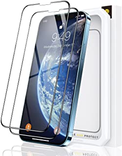 Photo 1 of Humixx Diamonds Hard Screen Protector Designed for iPhone 13 Pro Max, [Industrial Grade Shatterproof][Bubble Free][Easy Installation], Shockproof Full Coverage Tempered Glass Film 6.7"- 2 Pack
