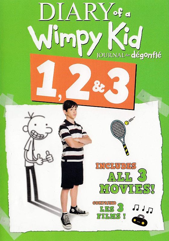 Photo 1 of Diary of a Wimpy Kid 1,2 and 3
Format: DVD