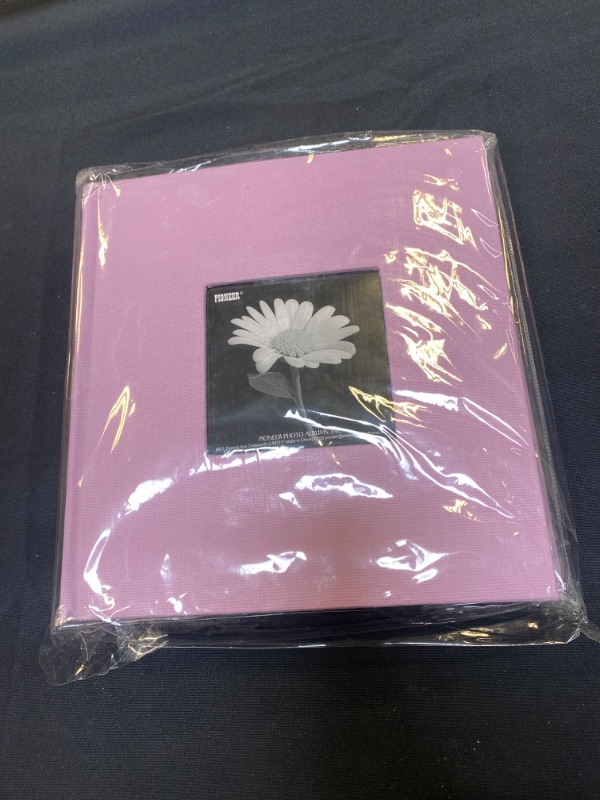 Photo 2 of  Pioneer 200 Pocket Fabric Frame Cover Photo Album, Misty Lilac