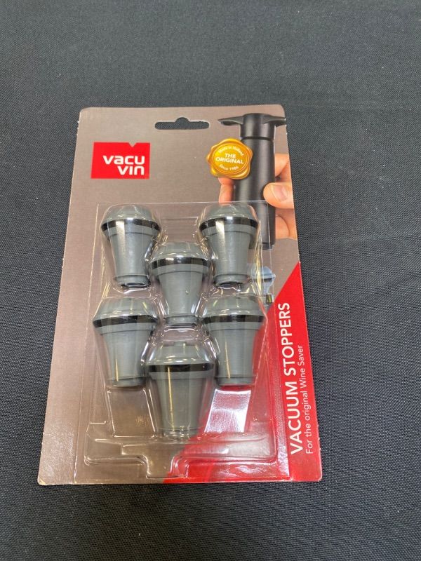 Photo 2 of  Vacu Vin Wine Stopper Pack of 6 Gray