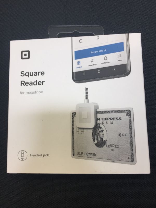 Photo 3 of Square Reader for magstripe (with headset jack) - factory sealed 