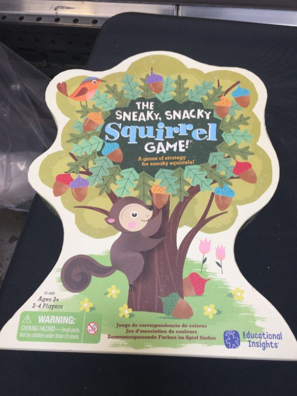 Photo 2 of  Educational Insights The Sneaky, Snacky Squirrel Game for Preschoolers & Toddler - factory sealed 