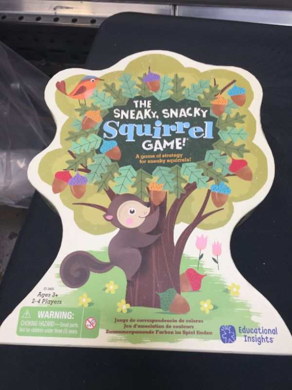 Photo 1 of Educational Insights The Sneaky, Snacky Squirrel Game for Preschoolers & Toddler - factory sealed 
