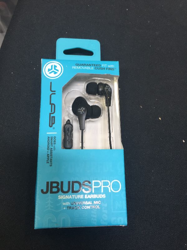Photo 2 of  Jbuds PRO Premium Metal Earbuds - Titanium
