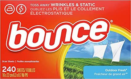 Photo 1 of  Bounce Outdoor Fresh, 240 Count Fabric Softener Dryer Sheets