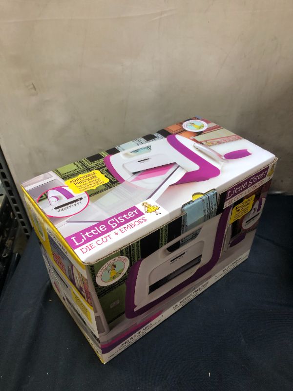 Photo 1 of Cheery Lynn Designs S179 Little Sister Die Cut & Emboss Machine
OPEN BOX FOR PICTURE 