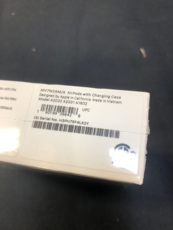 Photo 4 of Apple AirPods (2nd Generation) - FACTORY SEALED 
