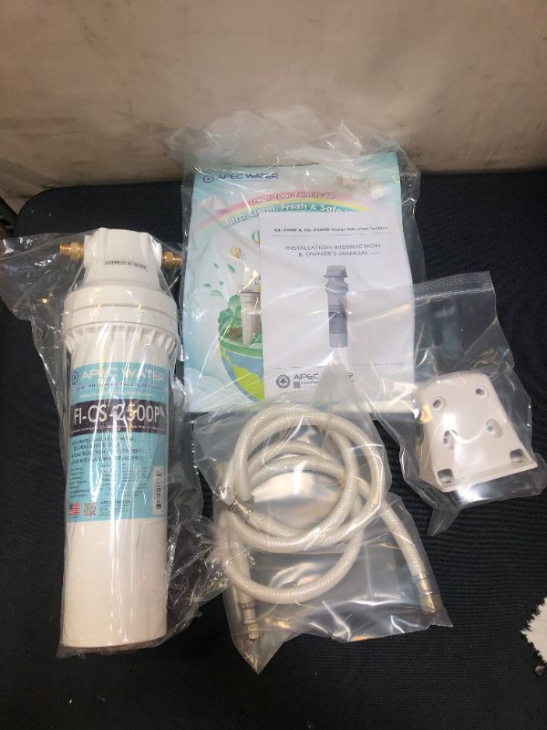 Photo 2 of APEC Water Systems CS-2500P Ultra High Capacity Undersink Water Filtration System PLUS Scale Inhibitor Premium Quality US Made Filter
