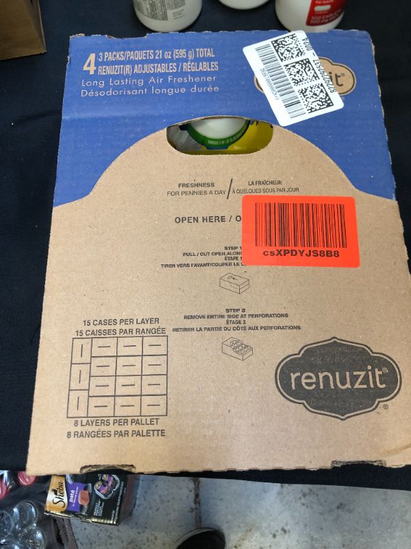 Photo 2 of (4) -3 PACK Renuzit Gel Air Freshener, Pure Breeze Pet, Tough on Pet Odors