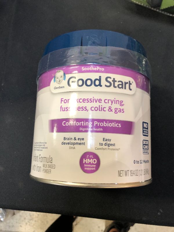 Photo 2 of Gerber Pro Powder Infant Formula Stage 1 Can EXP NOV 2022