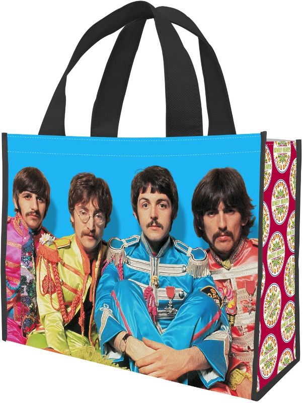 Photo 1 of The Beatles Large Recycled Shopper Tote 72073
