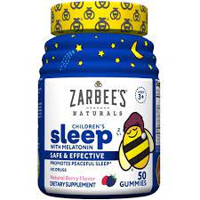 Photo 1 of  Zarbee's Naturals Children's Sleep with Melatonin Gummies - Natural Berry - 50ct exp- 10/2022