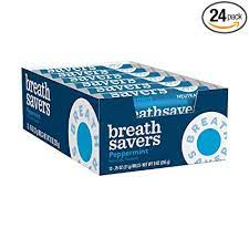 Photo 1 of  BREATH SAVERS Peppermint Flavored Sugar Free Breath Mints, Bulk Mint Candy, 0.75 exp- 12/2021