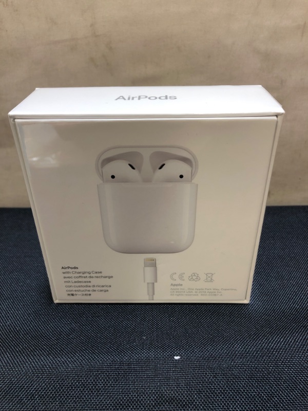 Photo 3 of  Apple AirPods with Charging Case - ( NEW , FACTORY SEALED ) 