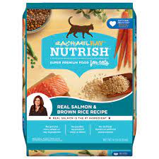 Photo 1 of  Rachael Ray Nutrish Real Salmon & Brown Rice Recipe Adult Premium Dry Cat Food exp- 02/19/2022