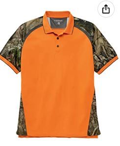 Photo 1 of Legendary Whitetails mens Pro Hunter Performance Polo MEDIUM