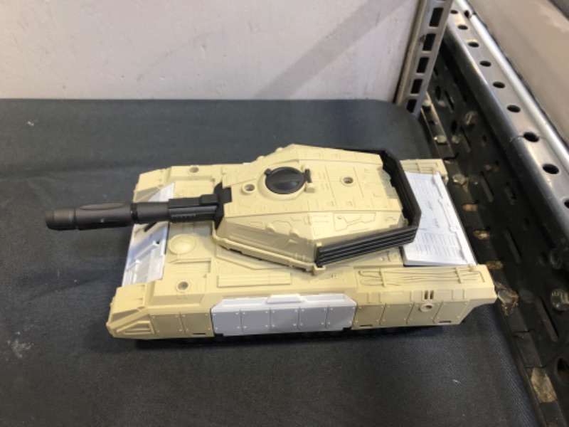 Photo 1 of generic military tank toy with accessories 