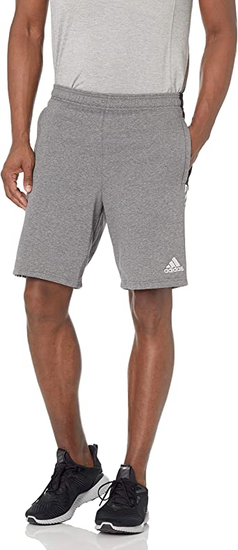 Photo 1 of adidas mens Tiro 21 Sweat Shorts Grey Melange Large
