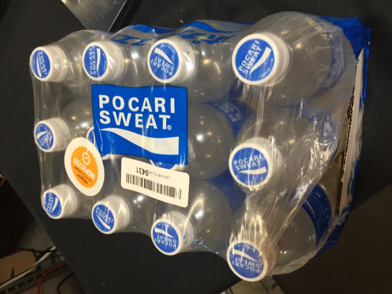 Photo 2 of Pocari Sweat PET Bottles - The Water and Electrolytes that Your Body Needs, Japans Favorite Hydration Drink, Now in the USA, Clear, 500 ml, 12 Pack
EXP JUN 2022