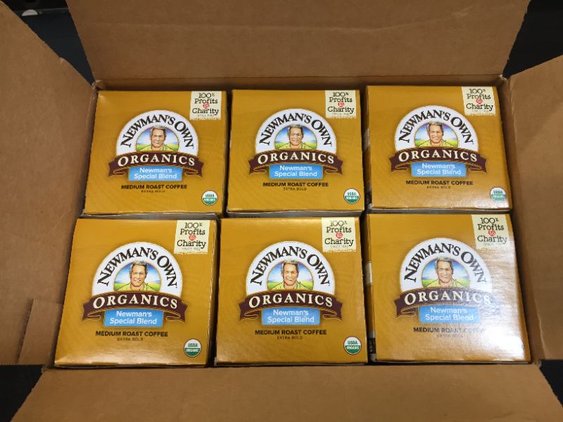 Photo 2 of 6 PACK - NEWMANS OWN ORGANICS Organic Special Blend Coffee Pods 12 Count, 4.8 OZ
EXP 2023