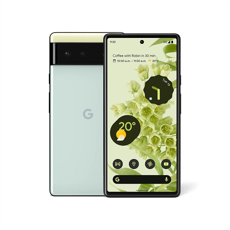 Photo 1 of Google Pixel 6 – 5G Android Phone - Unlocked Smartphone with Wide and Ultrawide Lens - 128GB 