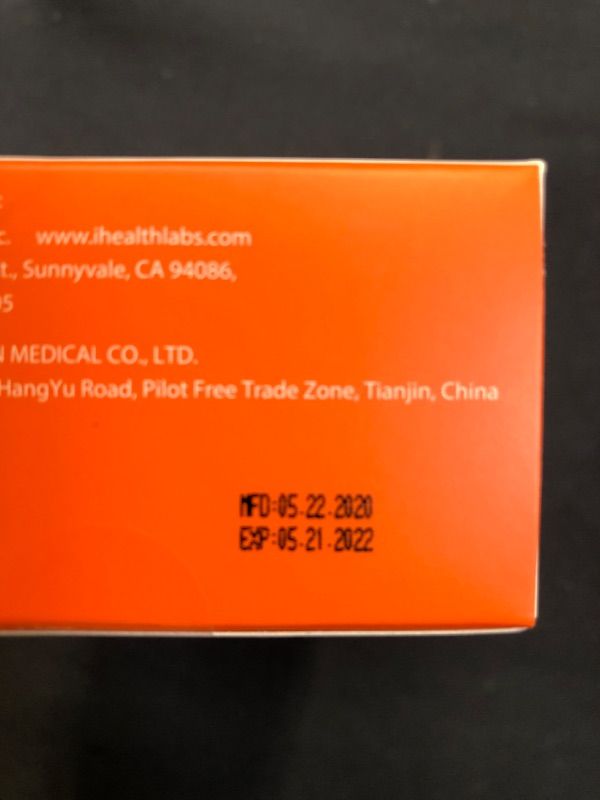 Photo 3 of iHealth No-Touch Forehead Thermometer, Digital Infrared Thermometer for Adults and Kids, Touchless Baby Thermometer, 3 Ultra-Sensitive Sensors, Large LED Digits, Quiet Vibration Feedback, Non Contact
