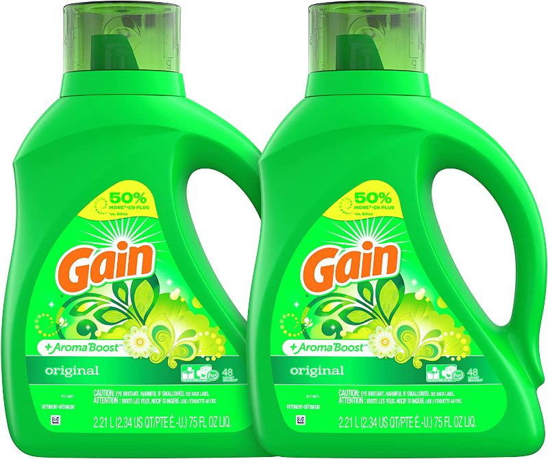 Photo 1 of Gain Laundry Detergent Liquid Soap Plus Aroma Boost