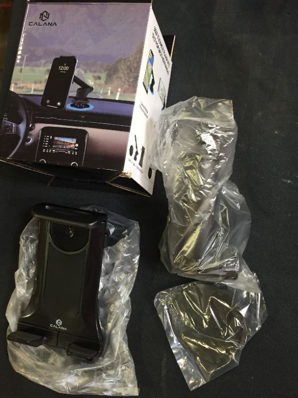 Photo 1 of CALANA Car Phone Holder Mount, Universal Hands Free Phone Mount for Dashboard, Strong Suction Anti-Shake Phone Holder for Mobile All Phones and Tablets.
