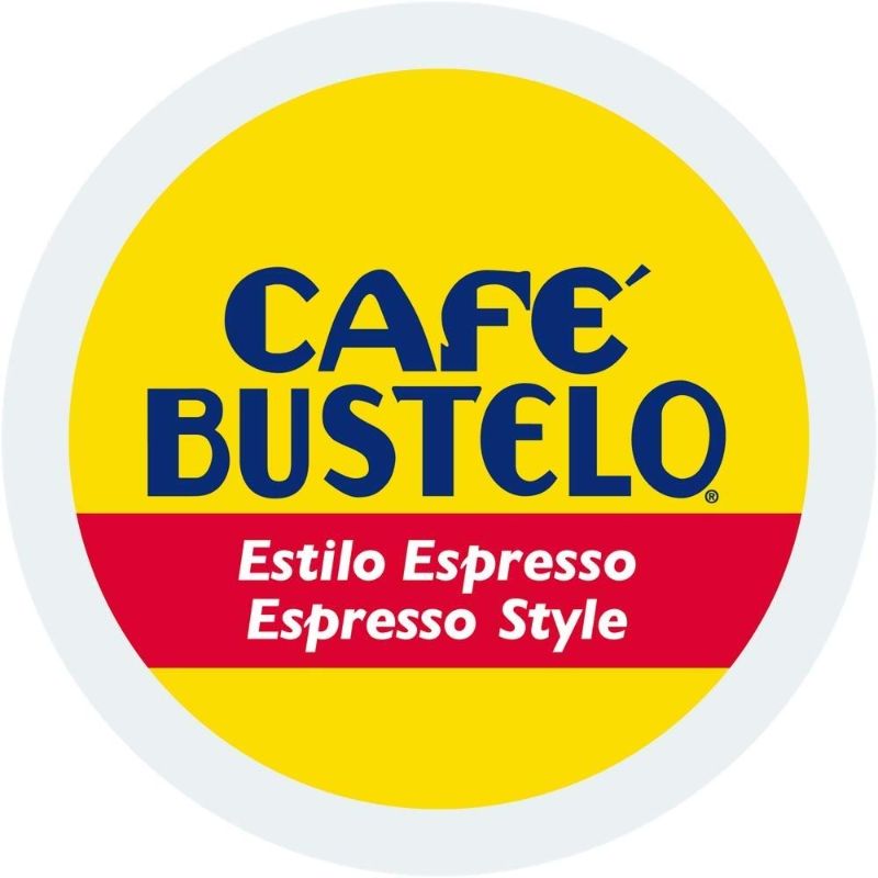 Photo 1 of Cafe Bustelo, K-Cup Single Serve, 12 Count, 4.44oz Box (Pack of 6) (Espresso Style)--bb Nov 2022
