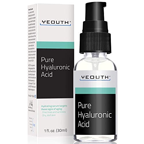 Photo 1 of YEOUTH Pure Hyaluronic Acid Serum for Face, Anti Aging Serum Skin Care Botox in a Bottle. Facial Skin Care Products Face Serum to use with Vitamin C Serum & Retinol Serum 1oz
