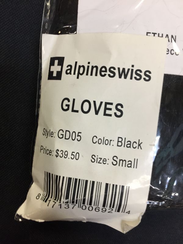 Photo 3 of Alpine Swiss Women’s Dressy Gloves Genuine Leather Thermal Lining Fur Trim Cuff-Small-
