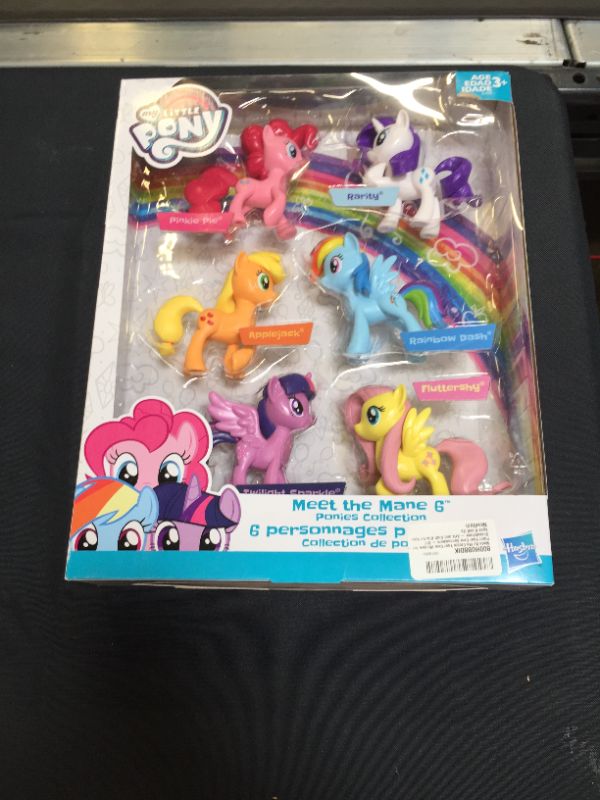 Photo 2 of My Little Pony Toys Meet The Mane 6 Ponies Collection