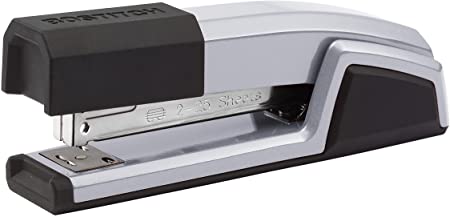 Photo 1 of Bostitch Office Epic All Metal 3 in 1 Stapler with Integrated Remover & Staple Storage, Silver (B777R-SLV)
