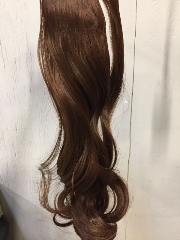 Photo 1 of DARK BROWN PONYTAIL EXTENSION 4.23 OZ  --- 16 INCHES 