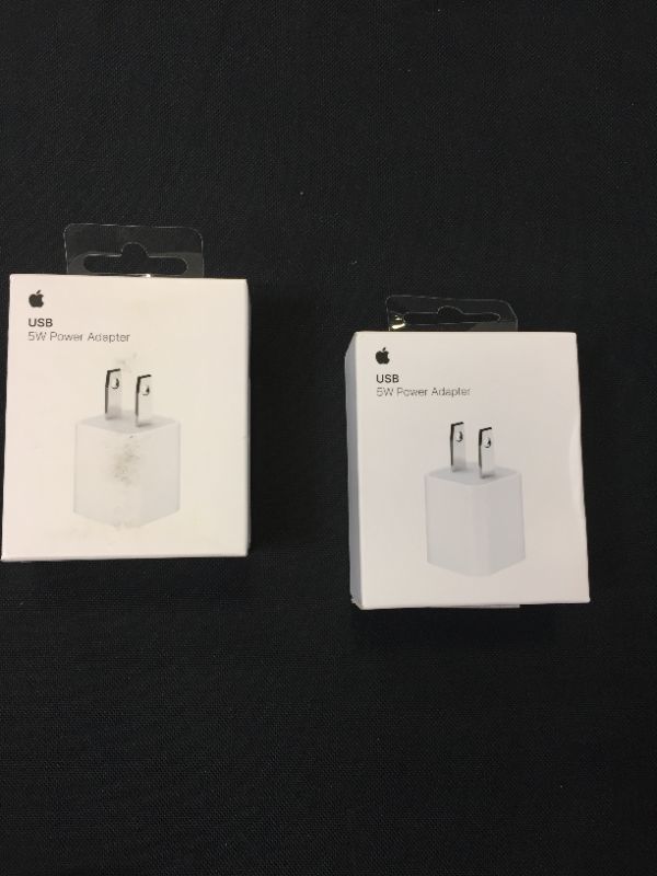 Photo 4 of Apple 5W Power Adapter
2pack