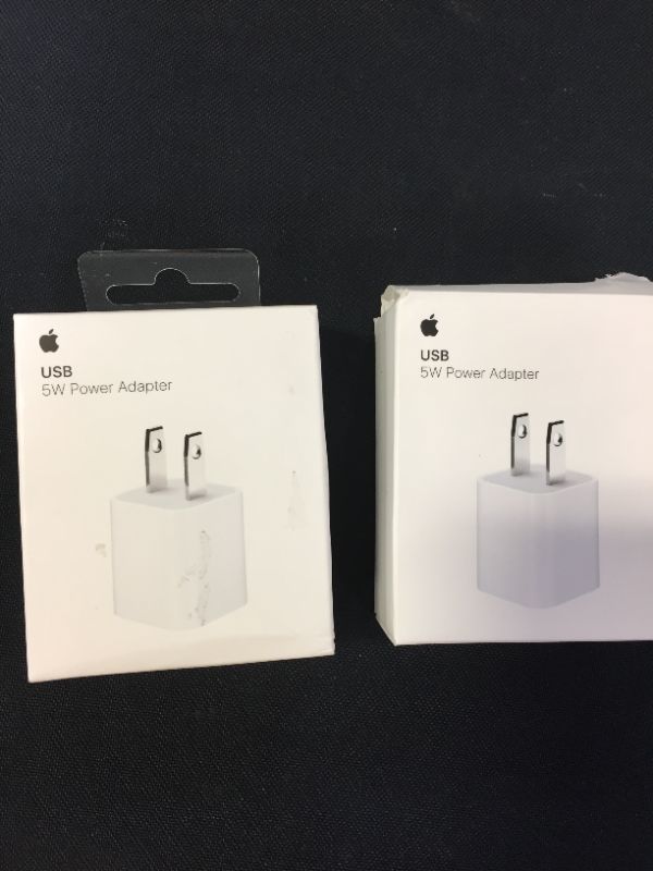 Photo 2 of Apple USB 5W POWER ADAPTER
2pack