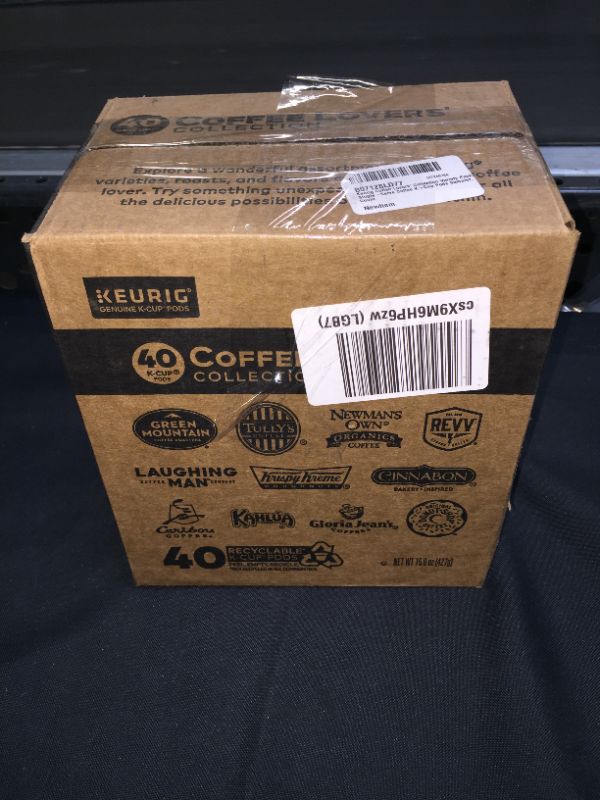 Photo 2 of Keurig Coffee Lovers' Collection Sampler Pack, Single-Serve K-Cup Pods, Compatible with all Keurig 1.0/Classic, 2.0 and K-Café Coffee Makers, Variety Pack, 40 Count BEST BY 02/25/2022
