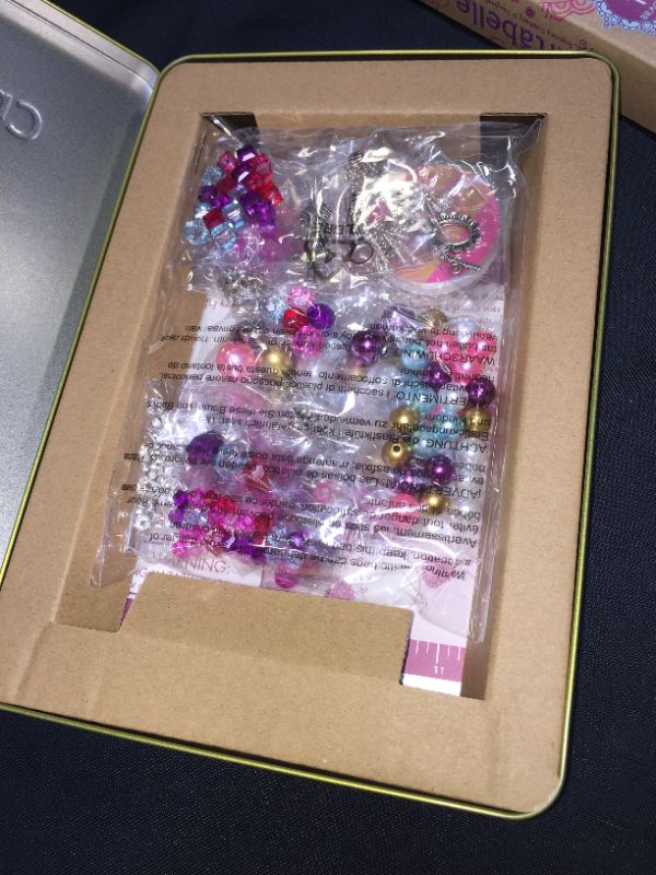 Photo 1 of Craftabelle – Brilliant Bracelets Creation Kit – Bracelet Making Kit – 492pc Jewelry Set with Crystal and Pearl Beads – Arts & Crafts for Kids Aged 8 Years + (CF2442Z)
