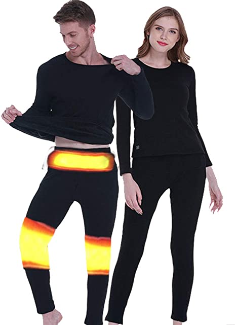Photo 1 of Cooci Heated Underwear Electric Trouser Women Heated Pant Outdoor Thermal Sport Men Trouser USB Warm
