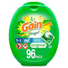 Photo 1 of  Gain flings! Laundry Detergent Packs - Original - 71oz/96ct