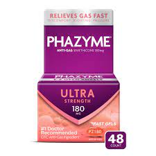 Photo 1 of  Phazyme Ultra Strength Softgel 180 mg 48 each exp- 09/22

