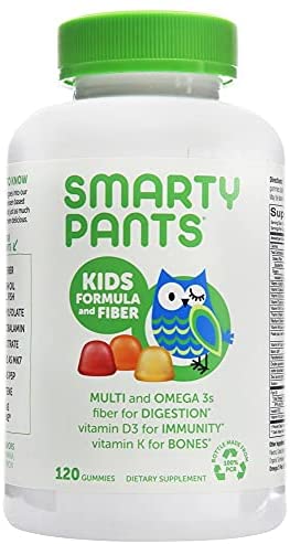 Photo 1 of  Smartypants: Gummy Fiber Complete Multivitamin Kids, 120 ct exp- march 2023