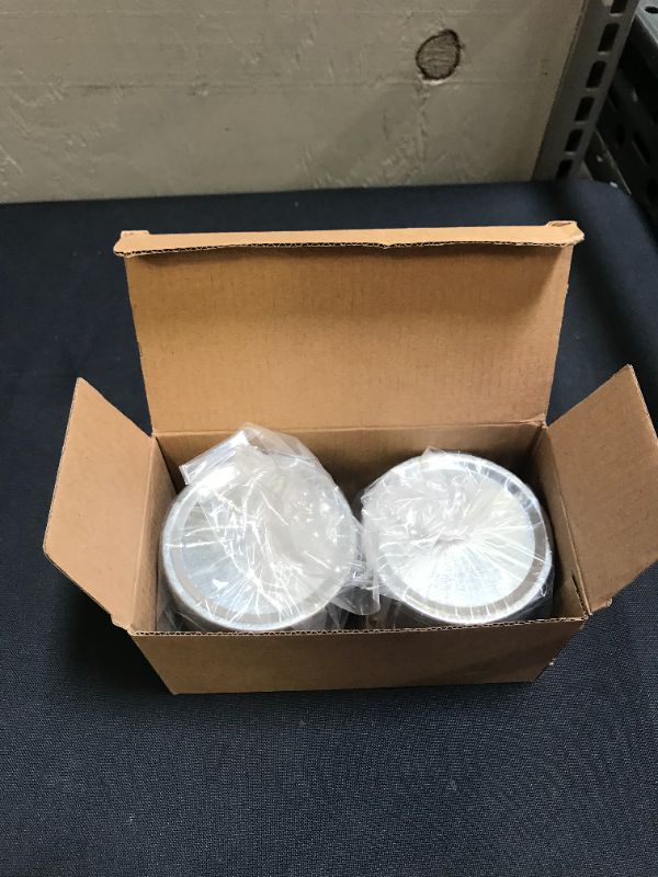 Photo 2 of 100 Count Canning Lids, Wide Mouth Canning Lids, Split-Type Metal Lid for Ball, Kerr Jar - Airtight Sealed - Food Grade Material
