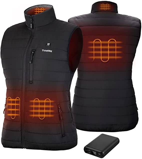 Photo 1 of TIDEWE Women’s Lightweight Heated Vest with Battery Pack for Hunting/Hiking
Size: S