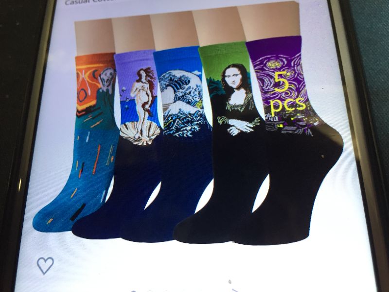 Photo 1 of CHALIER WOEMNS FUN CASUAL NOVELTY SOCKS 