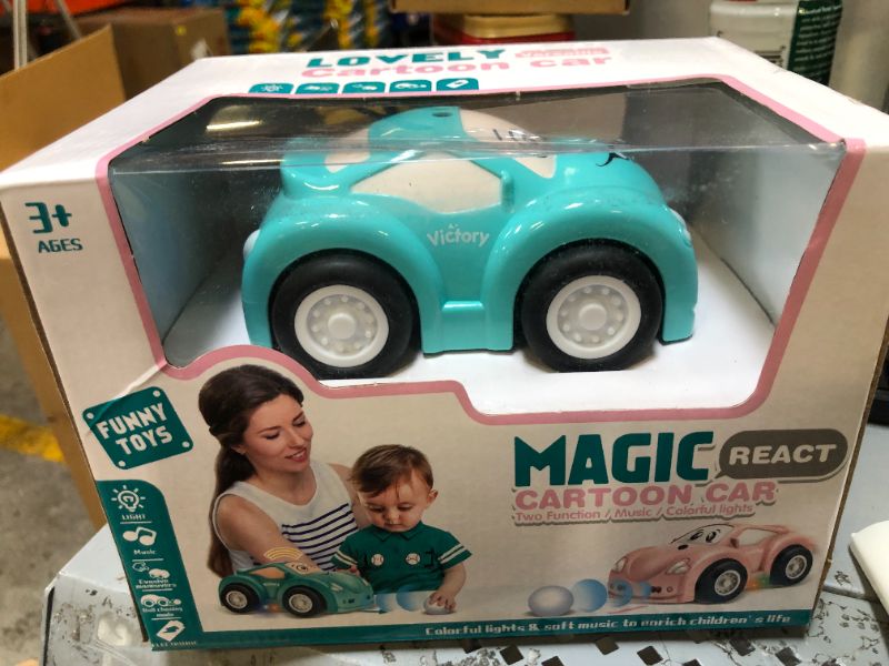 Photo 2 of XINGXING Children Magic Hands Control Intelligent Induction Music Follow The Car, Intelligence Development Emotional Hands-On Brain Car Toys, Kids Toys Age 3+